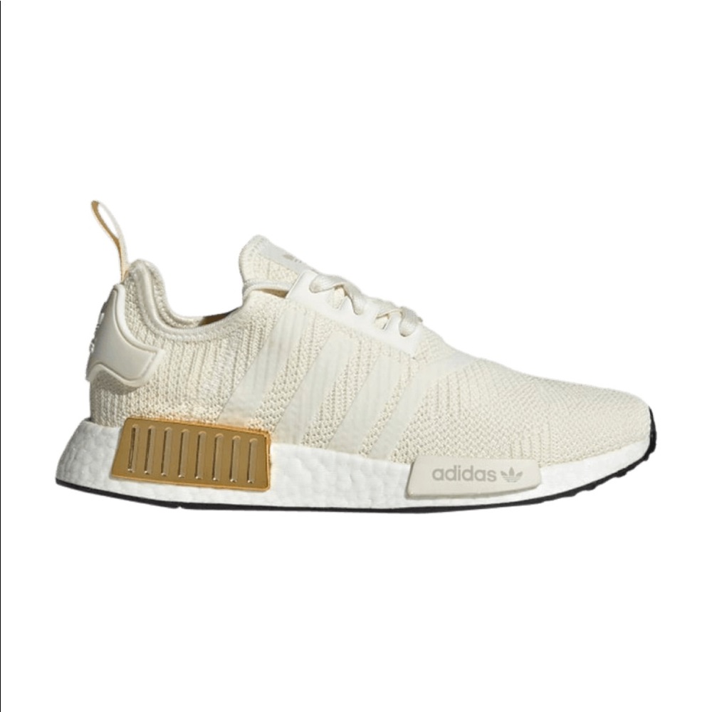 Adidas originals NMD R1 Off White/Metallic Gold
